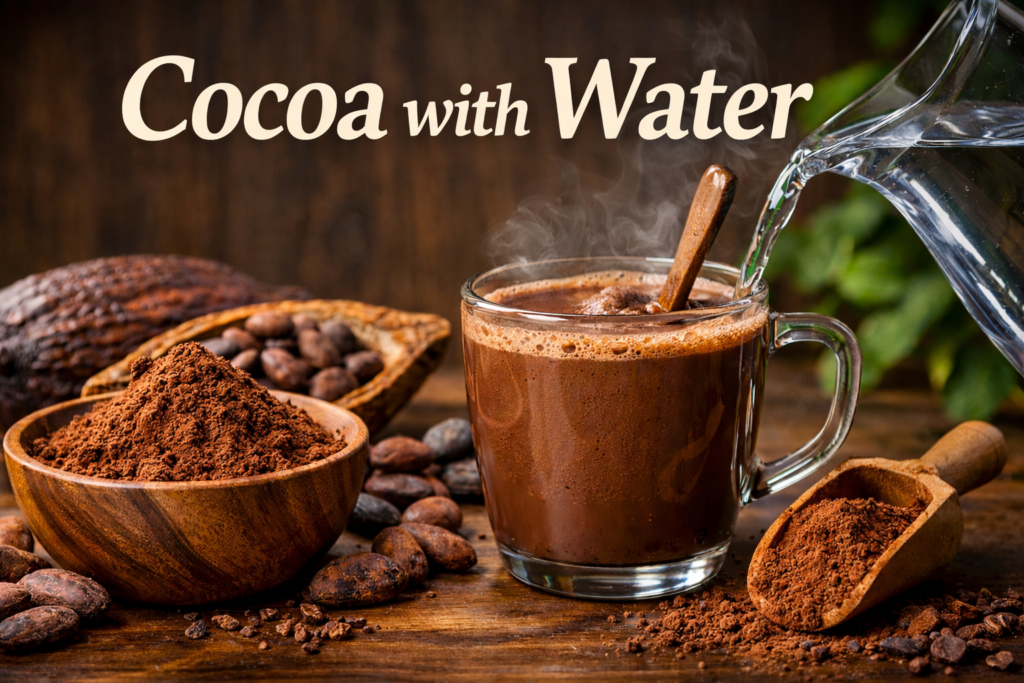 Cocoa with Water: Benefits, How to Use & Energy Boost