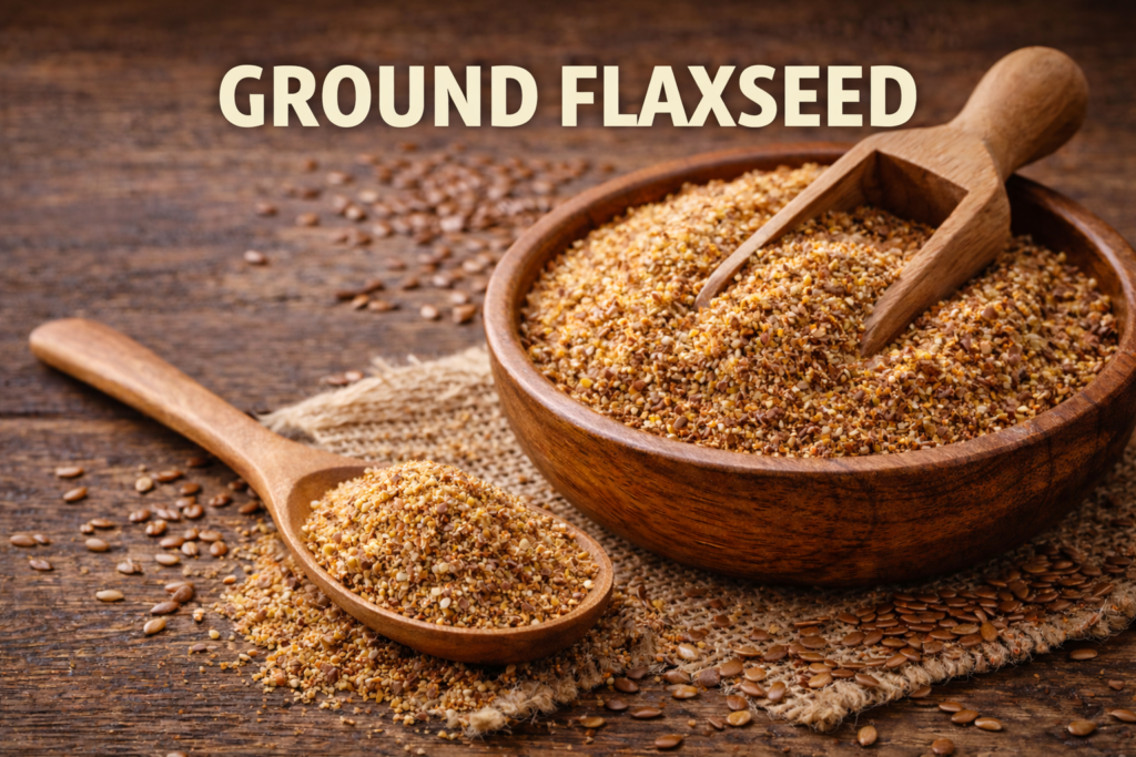 Ground Flaxseed: Natural Omega-3 for Cholesterol & Inflammation