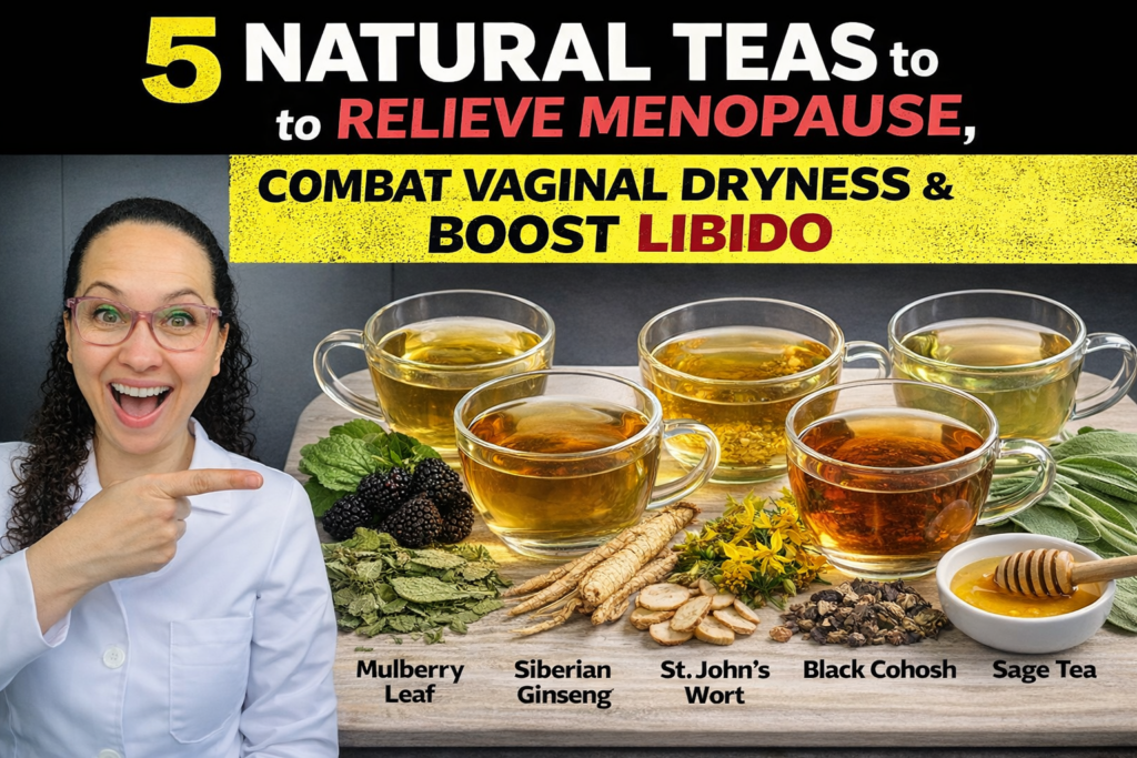5 Natural Teas to Relieve Menopause Symptoms Naturally