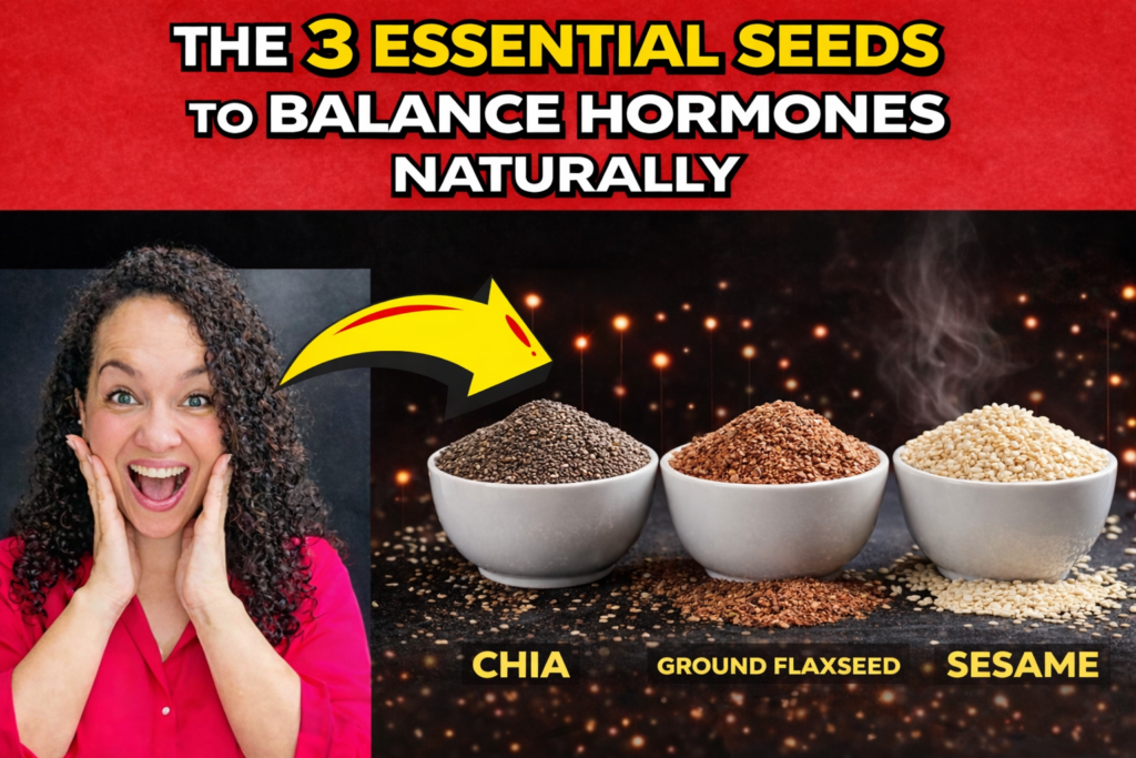 The 3 Essential Seeds to Balance Hormones Naturally After 40